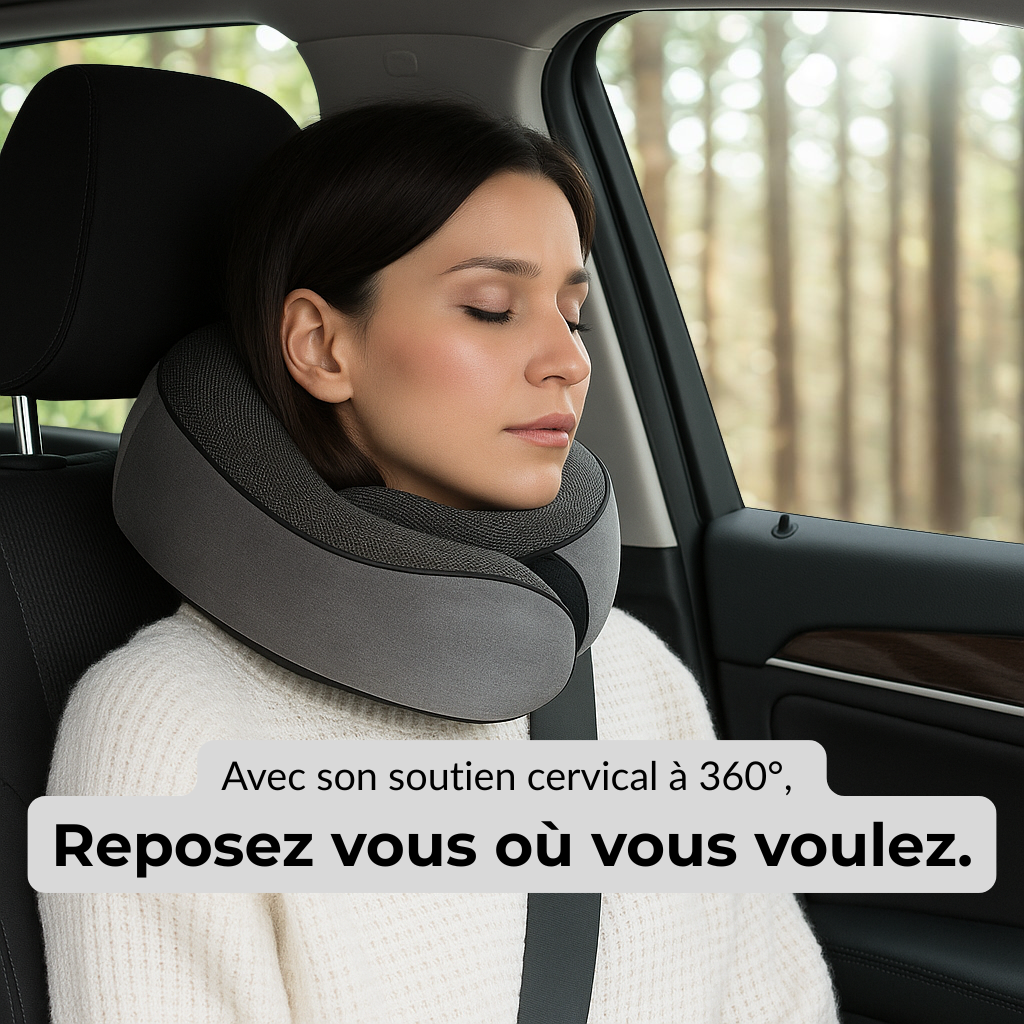 KingTravel - Coussin ergonomique de voyage