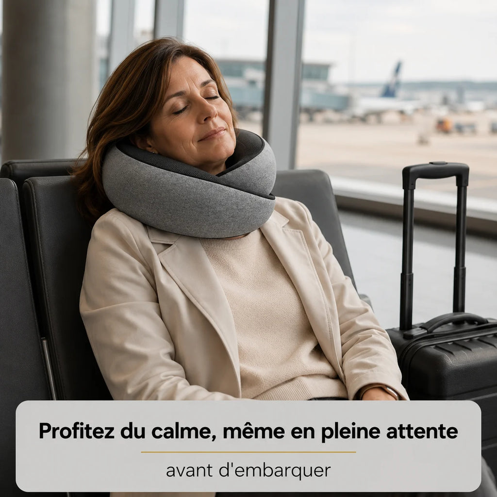 KingTravel - Coussin ergonomique de voyage