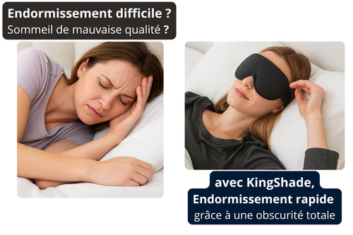 KingShade - Masque de Sommeil 3D