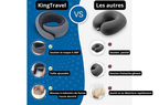 KingTravel - Coussin ergonomique de voyage